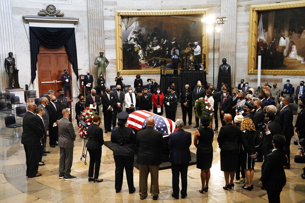APTOPIX John Lewis Remembered